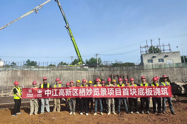 奮戰(zhàn)當(dāng)夏 項(xiàng)目建設(shè)“節(jié)”報連連